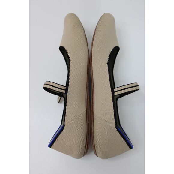 ROTHY'S Women's Mary Jane Tan Flats Shoe Size 10 - Picture 6 of 9